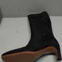 Franco Sarto Women's Timmy Fashion Boot Black Suede 9 M (Black)