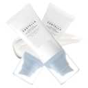 2PCS Centella Sunscreen SPF 50, 50ML Sunscreen Face Serum, Daily UV Defense Sunblock Summer Sunscreen for Face, Travel Essentials for Black Girl