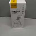 ONCE FOR ALL Upgrade Safe Mandoline Slicer Plus, Adjustable Vegetable Food Chopper Potato Fries French Fry Cutter, Detachable Blade, Kitchen Chopping Artifact, New Kitchen Gift JS03 Green