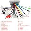 Electric Bicycle Bike Scooter e-Bike Brushless DC Motor Controller 48V 60V 64V 500W