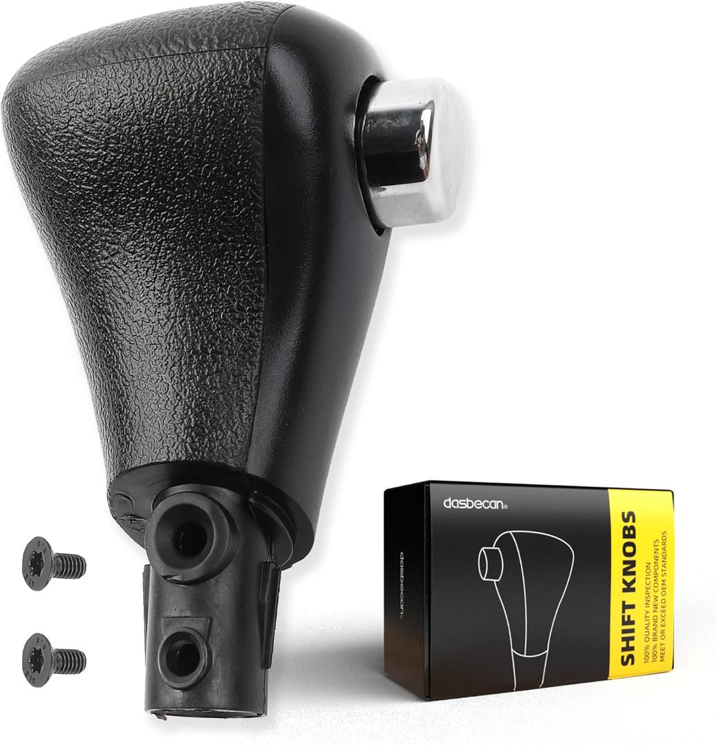 Dasbecan Gear Shifter Knob Compatible with Honda Accord 2003-2006 Automatic Shift Handle Replaces 54131-SDA-A51