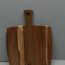 17"x13" Large Acacia Wood Cutting Board with Handle Big Wooden Charcuterie Boards Butcher Block Meat Cutting Boards for Kitchen Decor Bread Cheese Serving Platter Thick Teak Chopping Board Food Tray