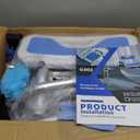 Tub Transfer Bench and Shower Chair with Non Slip Aluminum Body, FSA Eligible, Adjustable Seat Height and Cut Out Access, Holds Weight up to 500 Lbs