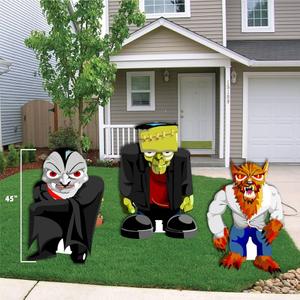 Yard Signs,  Weather-Resistant, Plastic Stakes