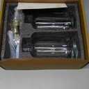 Molimoli Syrup Dispenser for Coffee Bars, Glass Syrup Bottle w. Pump, 16.9 oz 500 ml, Set of 2, Gold Upgraded Dispenser