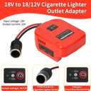 20V to 12V Step-Down Converter for V20 Craftsman 20V Battery for Power Adapter Wheel, DC 12V 10A 120W Buck Converter Regulator for Golf Cart RC Car Truck Light & DIY