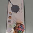 Dyna-Living Waffle Cone Maker Household Ice Cream Cone Machine Non-stick 7.9 inch Egg Roll Mold Pan Waffle Bowl Maker for DIY Ice Cream Waffle Cone Desserts, Flower-shape