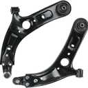 2 Pcs Front Lower Control Arm Suspension Kit w/Ball Joint Compatible with 2014-2019 Kia Soul, 2015-2019 Soul EV, Replace K623345 K623346
