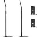 Pack of 2 Adjustable Speaker Stand for Bose Floor Stand for Bose OmniJewel Lifestyle 650, Surround Speaker 700 Height Adjustable Extend 33" to 42" for OmniJewel 650 & Surround 700 Speaker
