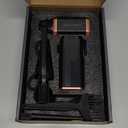 Electric Air Duster, 300000RPM High-Speed Cordless Blower for Barber with Variable Speed & Brushless Motor, Portable Mini Blower for Keyboard, PC, Computer, Replaces Canned Air, Gifts for Men (Gold+Black)