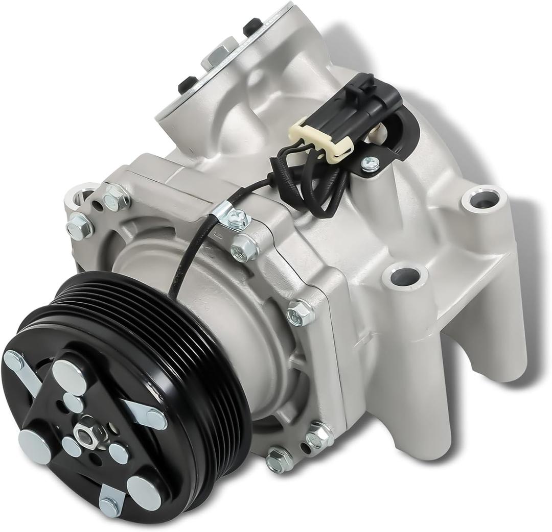 marddpair A/C Compressor CO 4910AC Replacement for Chevy Trailblazer 2002-2009 Replacement for Envoy 2003-2007 Isuzu Ascender 2005-2009 Saab 9-7x