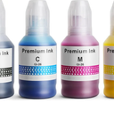 Universal Bottled Dye Ink, BK 175ml,C,M,Y 135ml - Ink Refill Bottles Set, Compatible with Dye-Based for MegaTank Printers, GI-20, GI-21,GI-290 - G3270 G3260 G3290 G3272 G4280 G4270 & More