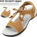 UBFEN Womens Walking Sandals Comfortable with Arch Support