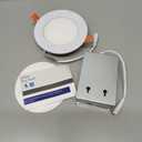 4 Inch Dimmable LED 5CCT Slim Recessed Downlight with Junction Box, 9 Watts, 700 Lumen, ES Qualified, UL Listed