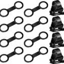 Frienda Scuba Dive Snorkel Clip Silicone Diving Snorkel Keeper Mask Strap Holder Retainer Quick Release Scuba Plastic Clip Tube Holder Equipment Attachment Gear Spare Part Accessories