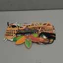 Pajean 25  Pcs Italian Party Decorations Italy Theme Eyeglasses Italian Paper Glasses Frame Photo Booth Props Italy Party Favors for Pizza Birthday Baby Shower Birthday Supplies