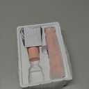 2025 Upgraded Bikini Trimmer for Women, Dual-Head Shaver with LCD Display, Ceramic-Blade Pubic Hair Trimmer, IPX7 Waterproof Wet & Dry Shower Shaver, Travel-Ready Gift Pouch (Light Pink)