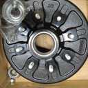 12"x 2" Trailer Brake Drum Kit 8 on 6.5" Replacement for 7000LBS Axle Hub Heavy Duty 8 Bolt Trailer Brake Hub Drum Assembly with 1/2"-20 Stud 25580, 14125A Drums 008-219-04-22004K