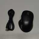 TECKNET Wireless Mouse Bluetooth 5.0/3.0 & 2.4G Rechargeable, Silent Clicks, Adjustable 4800 DPI, 6 Buttons, Ergonomic Design, Bluetooth Mouse for Laptop, Computer, ipad (Black)