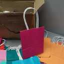  24 Colors Small Gift Bag with Handles Bulk 24PCS Paper Party Bags 8.3"x6"x3" Multiple Uses (Small Size)