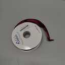 Ribbli Burgundy Velvet Ribbon 1 Inches Continuous 25 Yard Spool Green Christmas Ribbon for Gift Wrapping Crafts Home Decor