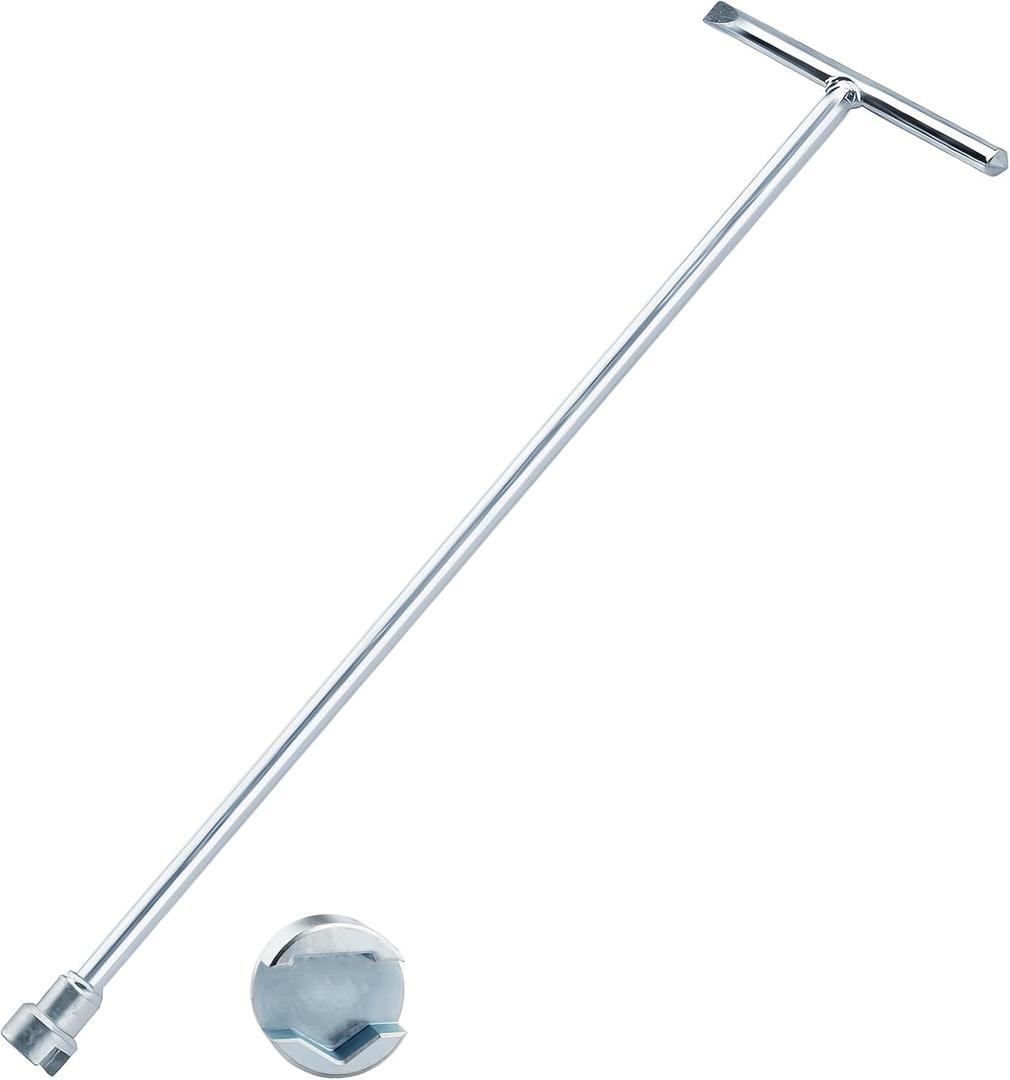 MKF324 Meter Box Key,Water Meter Key,Water Meter Wrench for Large Ford and Standard Pentagons