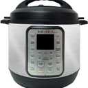 MightySkins Glossy Glitter Skin Compatible with Instant Pot Duo 6-QT - Cold Steel | Protective, Durable High-Gloss Glitter Finish | Easy to Apply, Remove, and Change Styles | Made in The USA