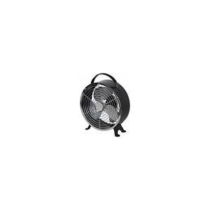 Cool Works Retro Drum Fan - Black