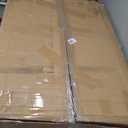 COLAMY Wooden Dining Chairs Set of 2, Modern Fabric Upholstered Dining Room Chair, Farmhouse Kitchen Side Chairs with Foot Pegs, Beige