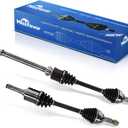 MAXFAVOR CV Axle Joint AWD Replacement for Nissan Rogue 2008-2013 S SL SV Sport, Rogue Select 2014-2015, CV Axle Assembly Front Left Right, only fit for 2.5L l4 All Wheel Drive and Auto CVT Trans