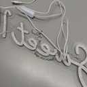 16.8 Inch Sweet 16 Neon Sign, USB Powered with Dimmer Switch 16th Birthday Party Sign, Sweet Sixteen Party Supplies, Happy 16th Birthday Decorations for Girls (Warm white)