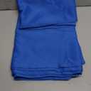 DUALIFE Royal Blue Curtains Room Darkening CurtainsRod Pocket and Back Tab Thermal Insulated Drapes 52x96 Inch2 Panels