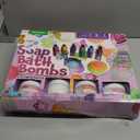 Dan&Darci Soap & Bath Bomb Making Kit for Kids, 3-in-1 Spa Science Kits, Easter Craft Gifts for Girls & Boys Age 6-12 Year Old Girl Crafts: DIY Experiment Toys, Gift for Kid Ages