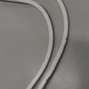 AJART White Plant Hanger Outdoor: 12-Inch Plant Hooks for Wall Indoor - Metal Plant Bracket Hook for Hanging Flower Baskets