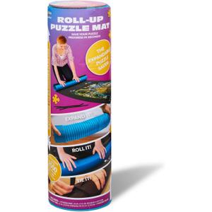 Buffalo Games - Roll-up Puzzle Mat - Jumbo Size for up to 2000 Piece Puzzles - Easy Storage and Clean Up - Expanding Tube for Roling - Save Your Jigsaw Puzzle