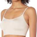 Warner's Womens Easy Does It Dig-Free Band with Seamless Stretch Wireless Lightly Lined Convertible Comfort Bra Rm0911a, X-Large, Butterscotch