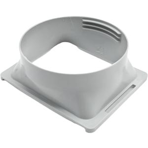 5.9Inch Mobile AC Unit Tube Connector- Portable Air Conditioner Hose Coupler-AC Hose Extension Connector Air Conditioning Accessories for AC Hose Coupler Extension (Square)