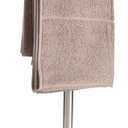 Bath Hand Towel Holder Standing, 13 Inch T-Shape Towel Bar Rack Stand, SUS304 Stainless Steel Brushed Finish, Tower Bar for Bathroom Kitchen Vanity Countertop (Silver)