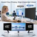Magnetic Privacy Screen for 24 Inch Monitor 16:9 Aspect Ratio, Removable Anti Blue Light Filter with Eye Protection,Hanging Anti-Spy Protector for Flat Desktop Computers