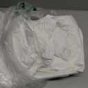 YIBER Hazmat Suit Disposable Coverall | Full Body Painters Suit in 7 Sizes with Multiple Specifications for Men & Women - Medium, White, 5 Pack Of 5