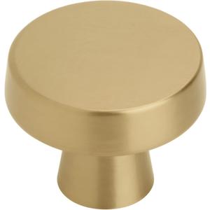 Amerock | Cabinet Knob | Champagne Bronze | 1-5/16 inch (33 mm) Diameter | Blackrock | 1 Pack | Drawer Knob | Cabinet Hardware