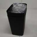 2 Pack 2.7 Gal Bathroom Trash Can with Lid, Automatic Trash Can Small Smart Garbage Can Touchless, Slim Motion Sensor Waterproof Plastic Trash Bins for Bedroom Office Kitchen Toilet Black