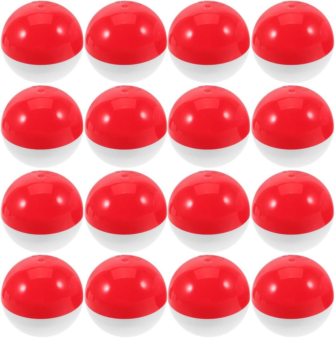 IMIKEYA 50pcs Gumball Vending Machine Capsules: Empty Round Capsules Empty Balls Fillable Vending Machine for Gumball Machines Plastic Containers Toy Supplies for Prizes Party Favors