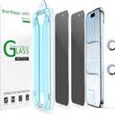 2 x amFilm OneTouch Privacy Screen Protector for iPhone Air 17 6.5'' + Camera Lens Protector | Auto-Alignment Install | Bubble Free | 9H Tempered Glass | Shatterproof | FHD Clarity | Case Friendly | 2+2 Pack