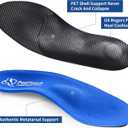 Strong High Arch Support Metatarsal Pad Orthotics for Morton's Neuroma,Ball of Foot Pain, Metatarsalgia Plantar Fasciitis Inserts with Poron Heel Cushion, US 9-9.5
