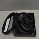 Glamore 2025 Over Ear Active Noise Cancelling Bluetooth Headphones Wireless, with 60H Playtime, Hi-Res Audio, Transparency Mode, Foldable Design Built-in Mic for Travel/Office/Phone/PC - Black