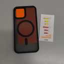 TORRAS Magnetic Shockproof for iPhone 12 Pro Case/iPhone 12 Case, [Military-Grade Drop Tested] [Compatible with MagSafe] Translucent Slim Protective Anti-Scratch, Black