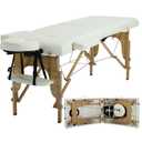 BestMassage Massage Bed Portable Massage Table 24 inch Wide Lash Bed Height Adjustable 2 Folding Spa Table with Non-Woven Bag for Spa Footmassage Facial CareSpa Tattoo