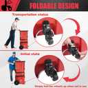 Upgraded Steel Construction Front Wheels,Packout Caster Wheel kit fit for Milwaukee Packout Rolling Tool Box- Accessories for Packout Toolbox,200 Lbs Capacity