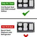 3W Floor Mats&Cargo Liner for Toyota Sienna 2021-2026 7 Seat (Not Fit 25 26 Platinum) TPE Custom Fit Floor Liner for Sienna XLE/XSE/Limited Full Set and Trunk Mat(w/o Spare tire)